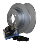 Rear Brake Kit 302mm Disc Akebono Ceramic Pad for Chrysler Dodge Jeep