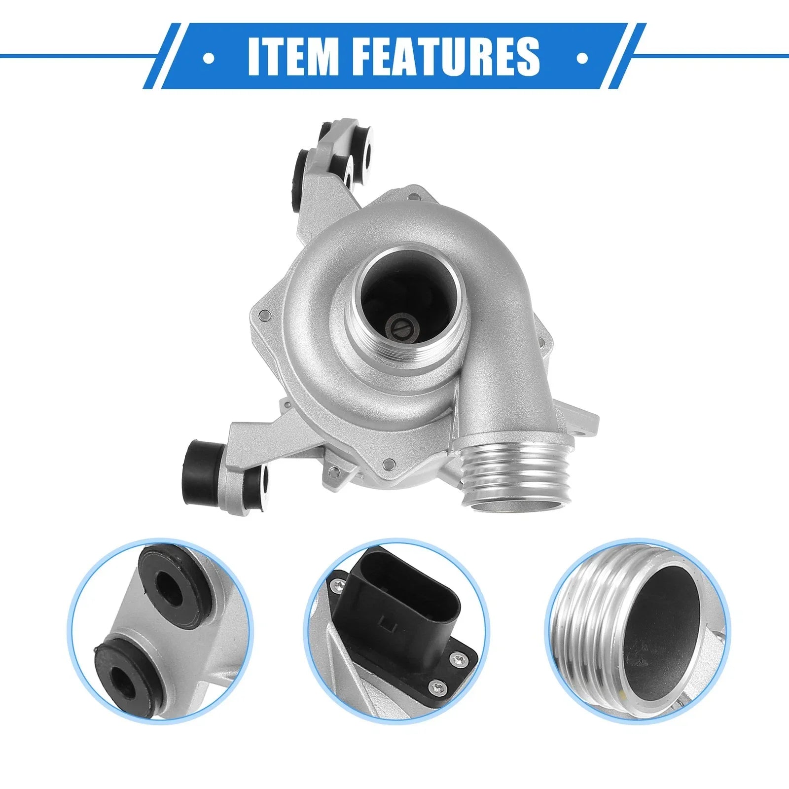 Metal Water Pump & Inverter for BMW X3 1 3 5 Series