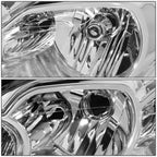 Chrome Housing Headlight with Amber Corner for Chevy Impala/Monte Carlo (2006–2016)
