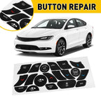 A/C Climate Control Button Repair Decals for Chrysler 200 (2014-2017)