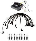 Ignition Wires, Coils & 8 Spark Plugs Kit for Chevy G10 G20 GMC G1500 (1970–1995)