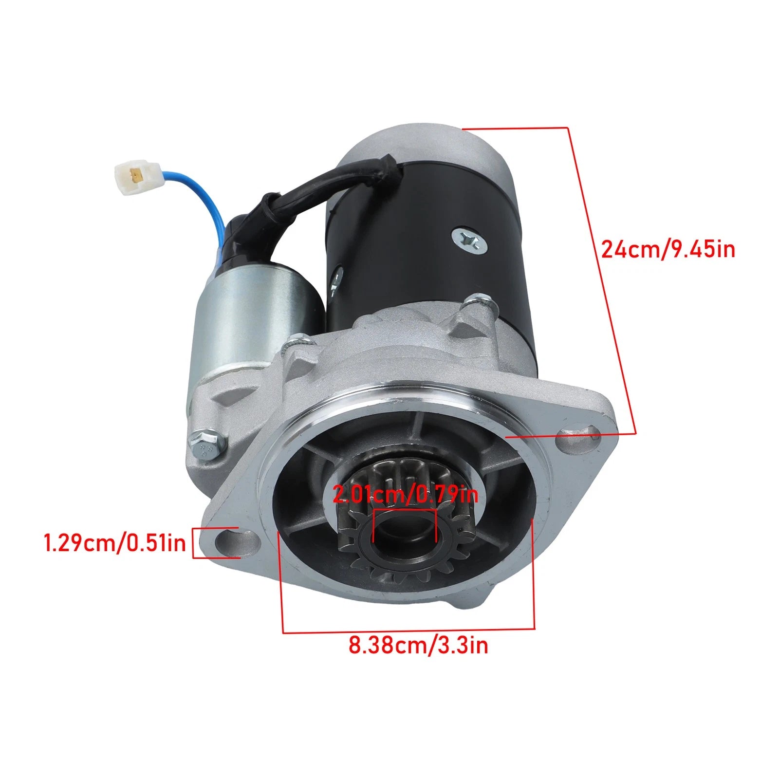 Starter Replacement for Yanmar 4JH3-TCE (1994–2003) S114-483A SHI0082 410-44050