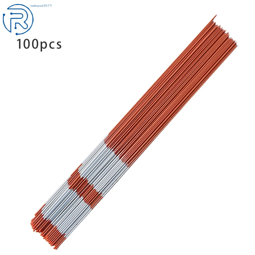 Set of 100 Reflective Snow Stakes for Driveway Markers (6 FT)
