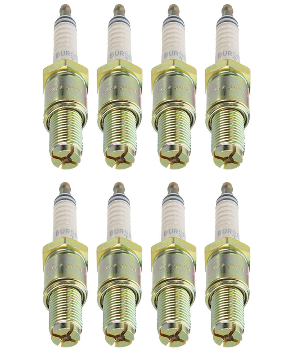Set of 8 NGK Laser Platinum Spark Plugs 5255 BUR9EQP for Mazda RX-7 (1984–1995)
