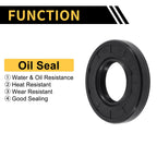 Set of 5 Oil Seal Rotary Shaft Seal NBR Rubber 26x52x8mm