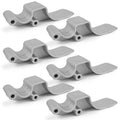 Set of 6 Easy-Off Cast Aluminum Offset Tarp Stop Upright Kit for