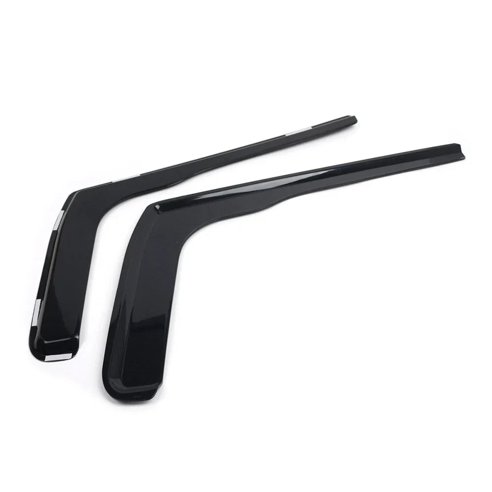 Window Visor Rain Shield Deflector for Ford Transit MK8 (2013-2023) Black