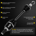Set of 2 CV Joint Axles for Yamaha Grizzly 450 YFM 4x4 (2011–2014)