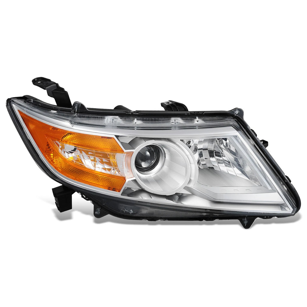 Right Side Projector Headlight Lamp Chrome for Honda Odyssey (2011–2013)