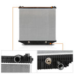 2-Row Radiator for Western Star 4700SF 4700SB/Sterling L7500 L8500 (2008–2017)