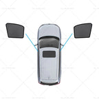 Window Magnetic Mesh Sun Blind Shades for Honda CR-V (2017–2023)