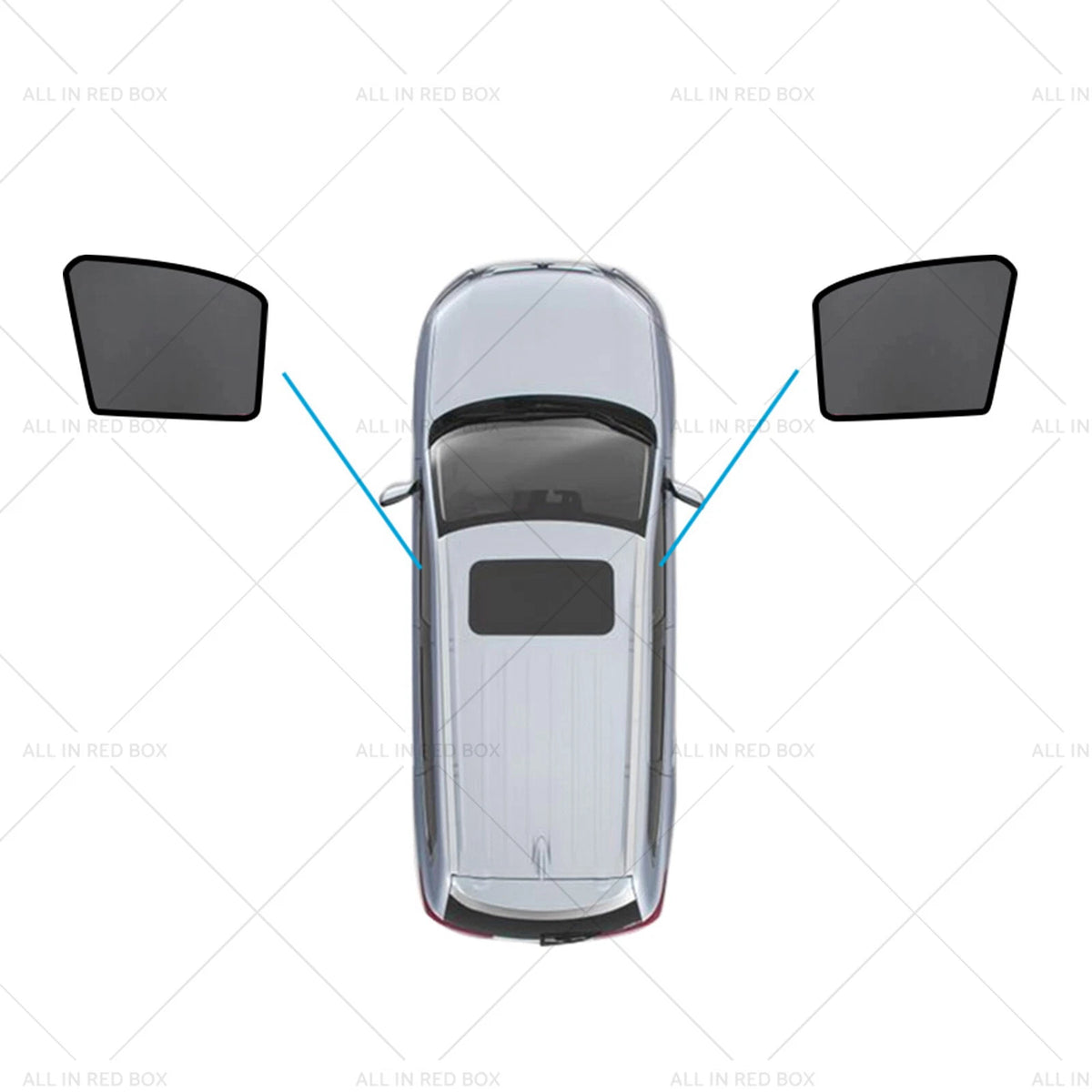 Window Magnetic Mesh Sun Blind Shades for Honda CR-V (2017–2023)