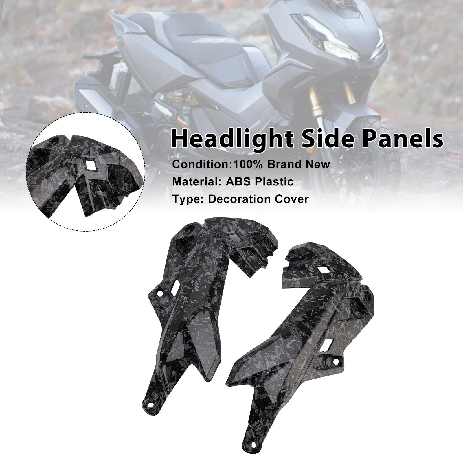 Headlight Side Panels for Honda ADV 350 (2022–2025)