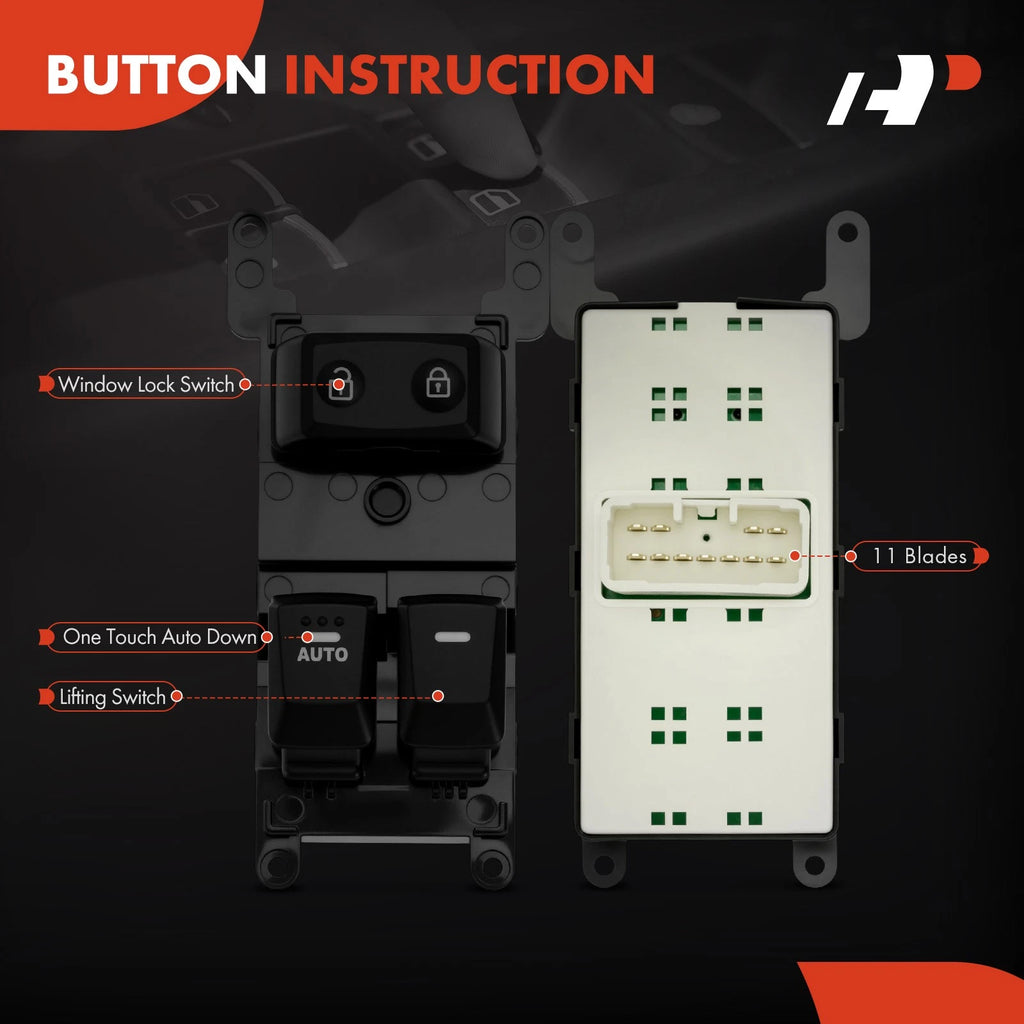 Power Window Switch for Kia Rio (2013-2016)