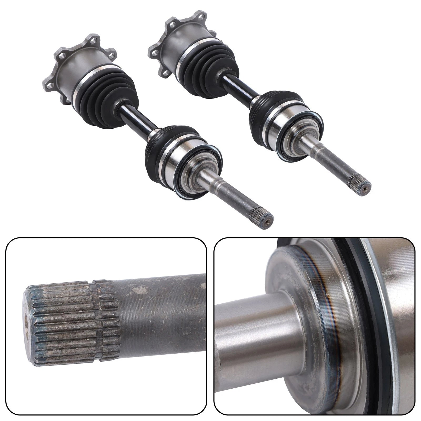 Pair of Front CV Axle Shaft Assembly for Toyota Pickup 1986–1995 4Runner 4WD
