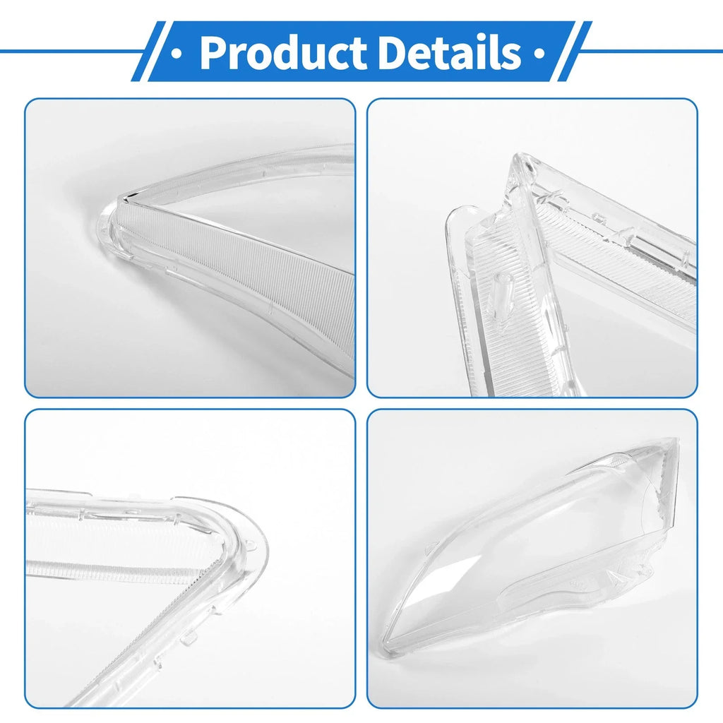 Car Front Left Headlight Lens Cover for Honda CR-V (2007-2011)