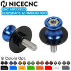 CNC Aluminum M8x1.25 Swing Arm Spools for BMW F800R S1000R HP4 S1000RR (2009–2020)