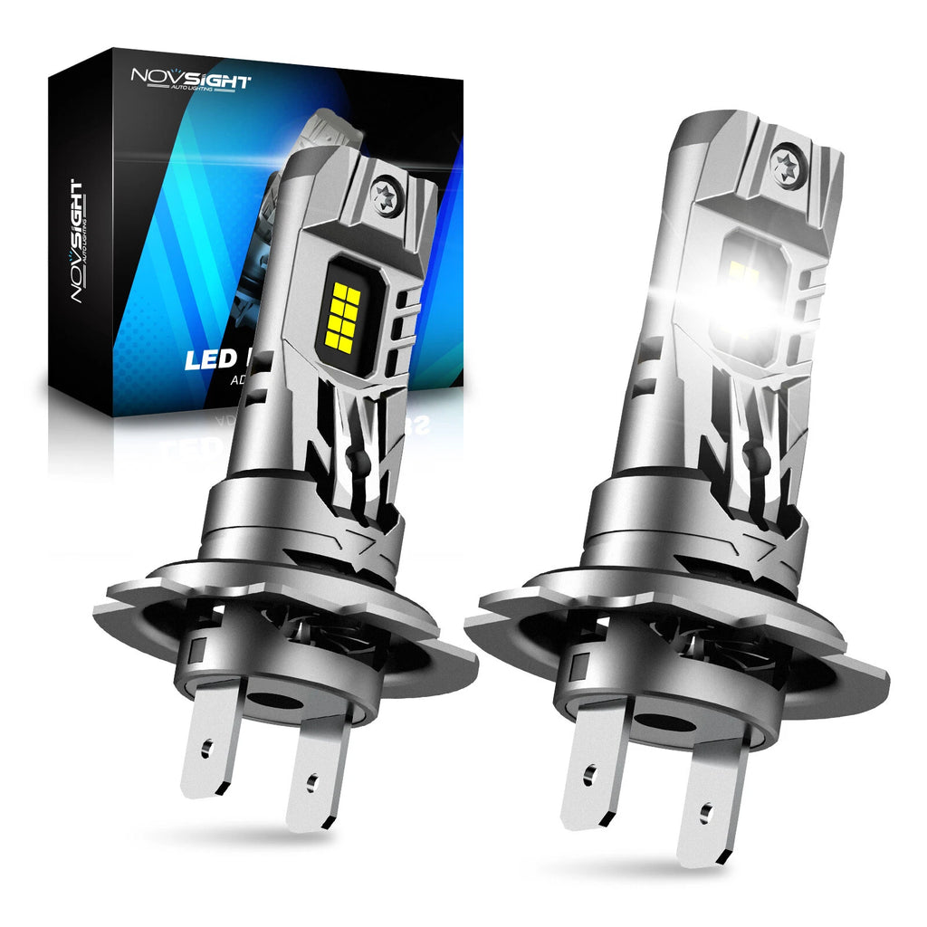 H7 LED Headlight Bulbs Kit for NOVSIGHT (16000LM, 6500K)