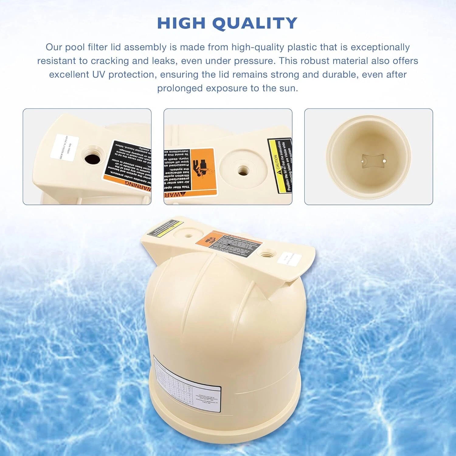 Pool Filter Cover Lid for Pentair Clean & Clear (2010-2023)
