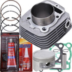 Top End Rebuild Kit with Cylinder Piston Gaskets for Yamaha Warrior 350 (1987–2004)