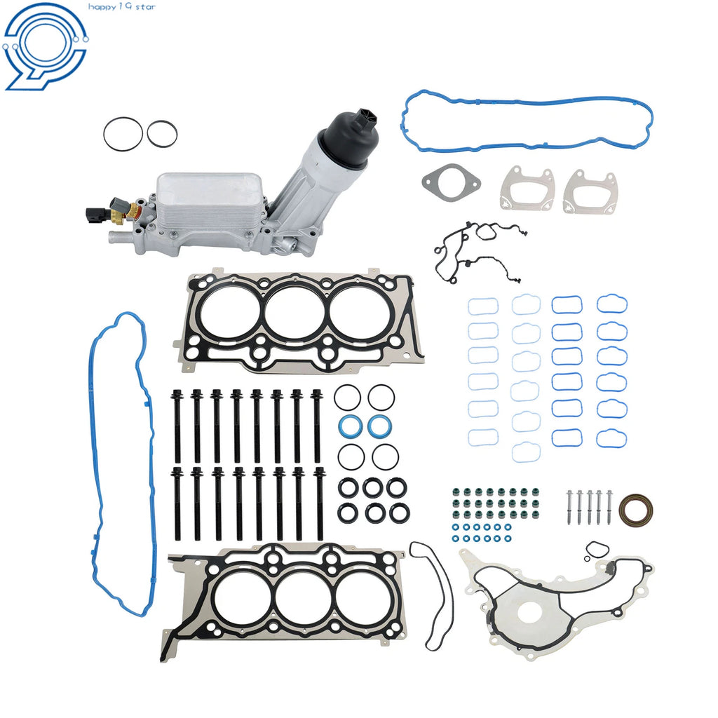 Engine Oil Filter Housing & Head Gasket Set for Chrysler Town & Country (2011–2016)
