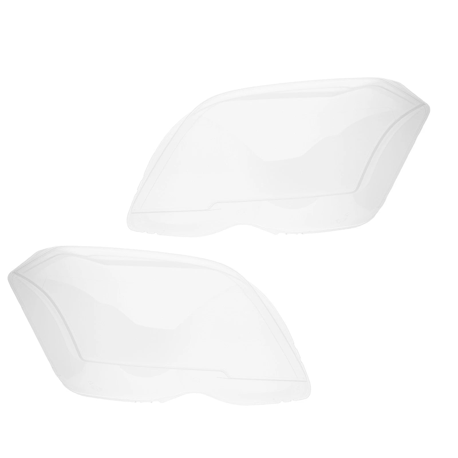 PC Pair Headlight Lens Cover for Mercedes-Benz GLK Class X204 (2009–2012)