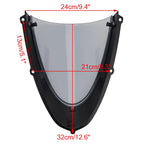 Headlight Fairing Windshield for Aprilia RS 660 (2020–2024) Gloss Black/Gray