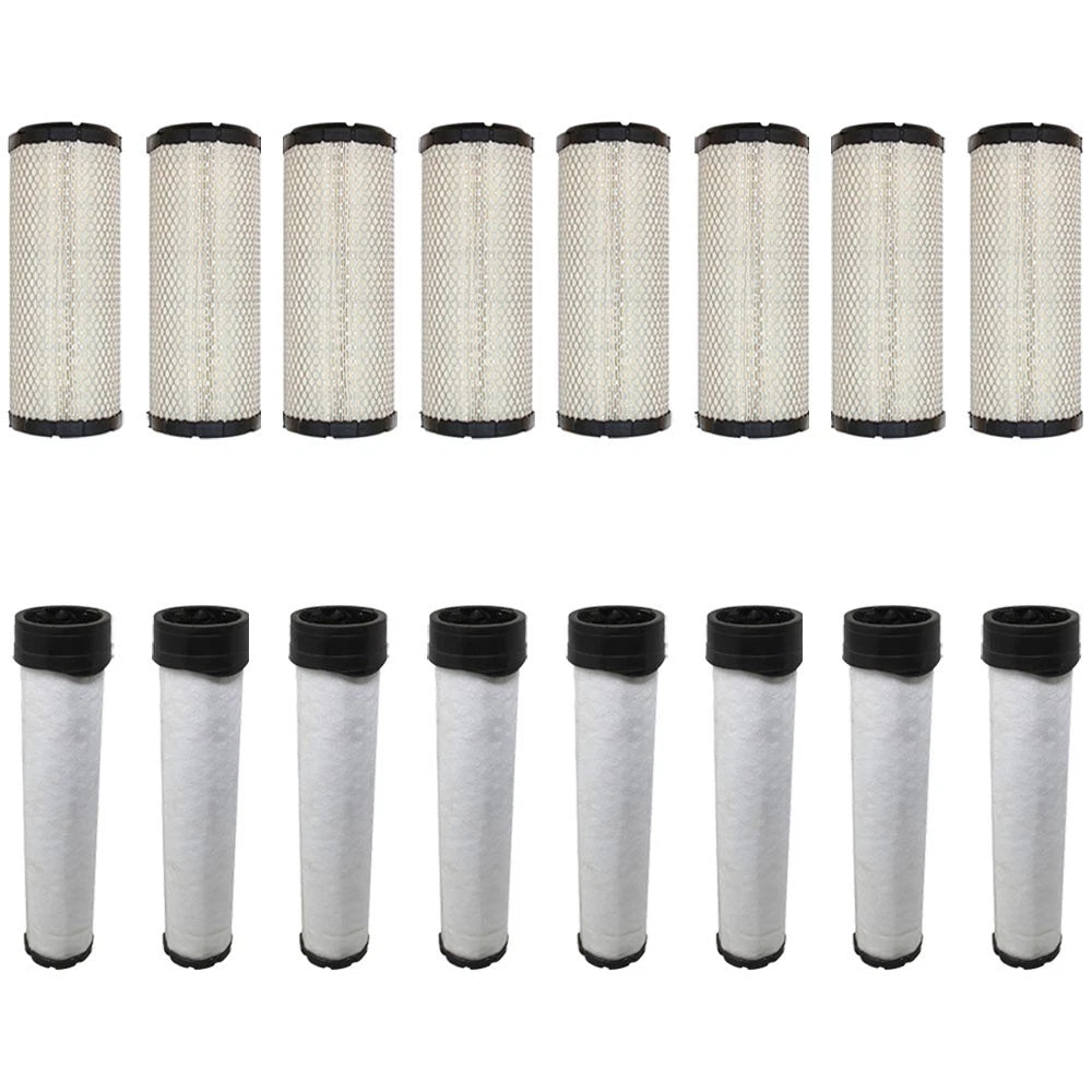 8X Inner Outer Air Filters for John Deere (Replaces 4417516)