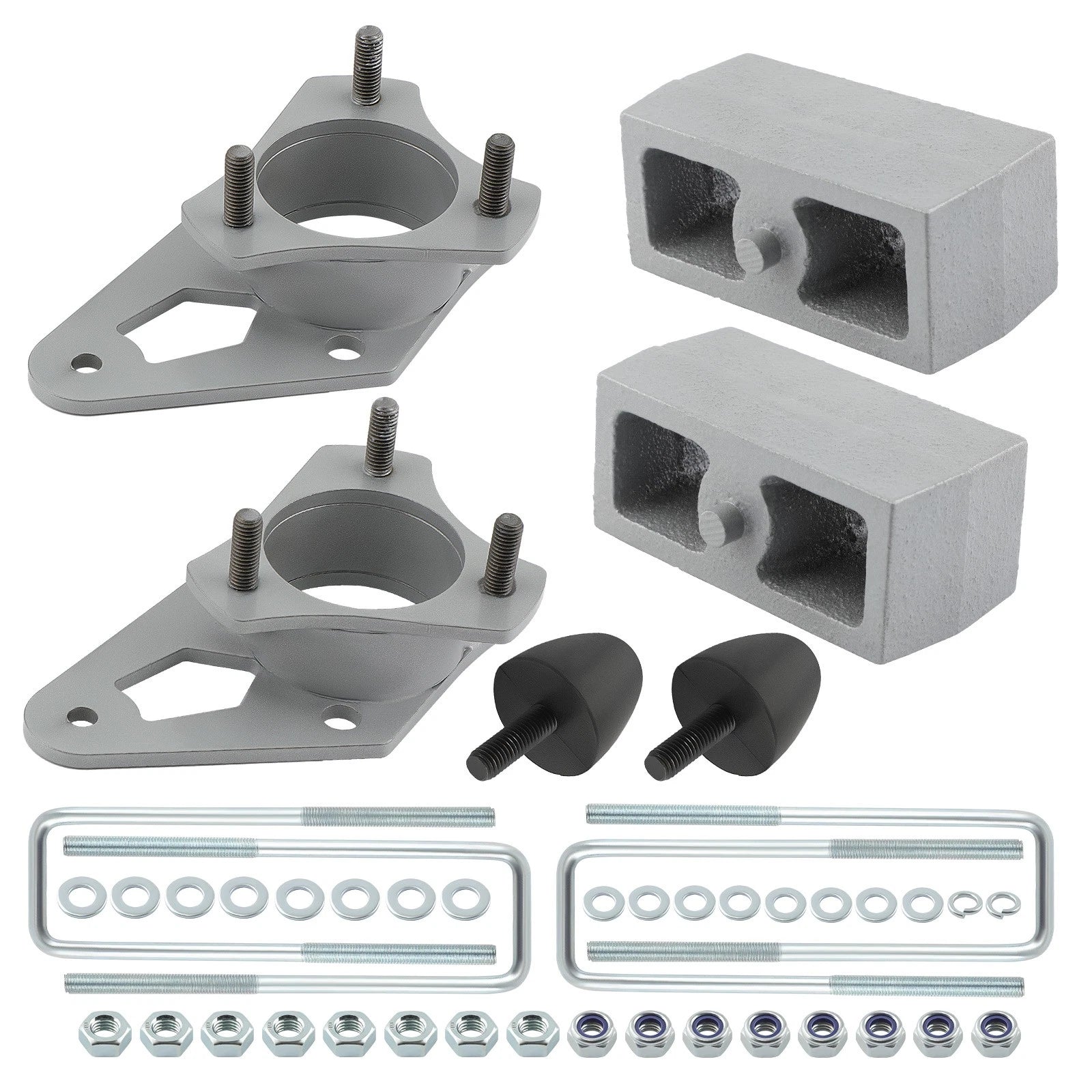 3" Front & 3" Rear Lift Kit Blocks & Spacers for Nissan Frontier (2005–2022)
