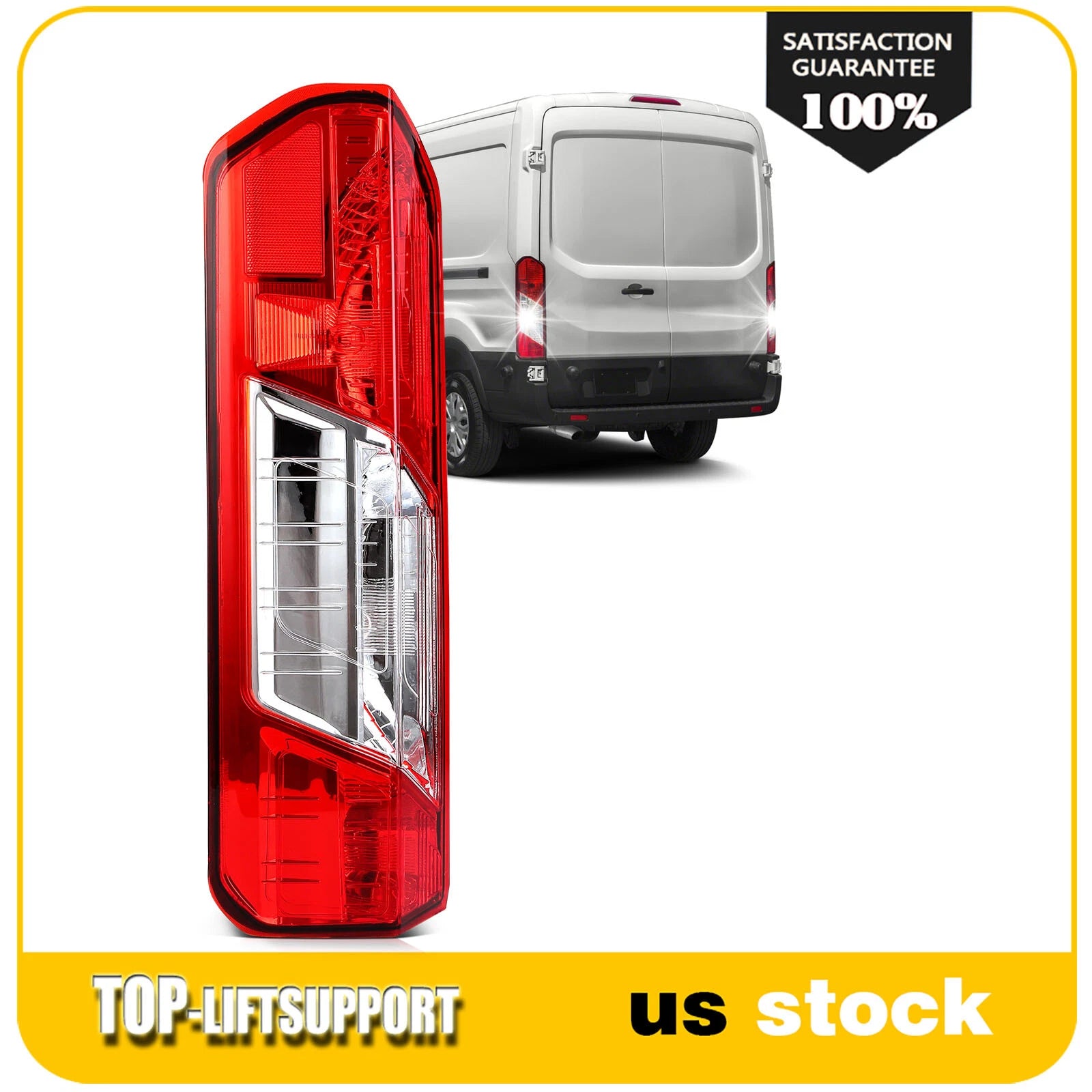 Left Tail Light Assembly for Ford Transit 150 250 350 (2015–2023)