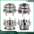 Set of 4 Wheel Hub Bearings for Hyundai Santa Fe (2007–2012)