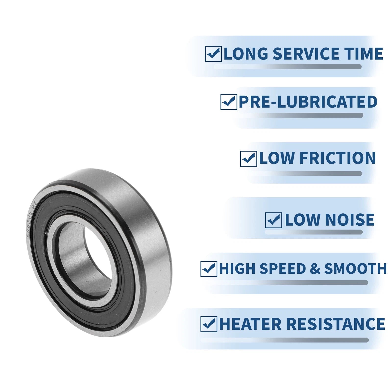 Deep Groove Ball Bearing 6002VV for Various Models (15x32x9mm)