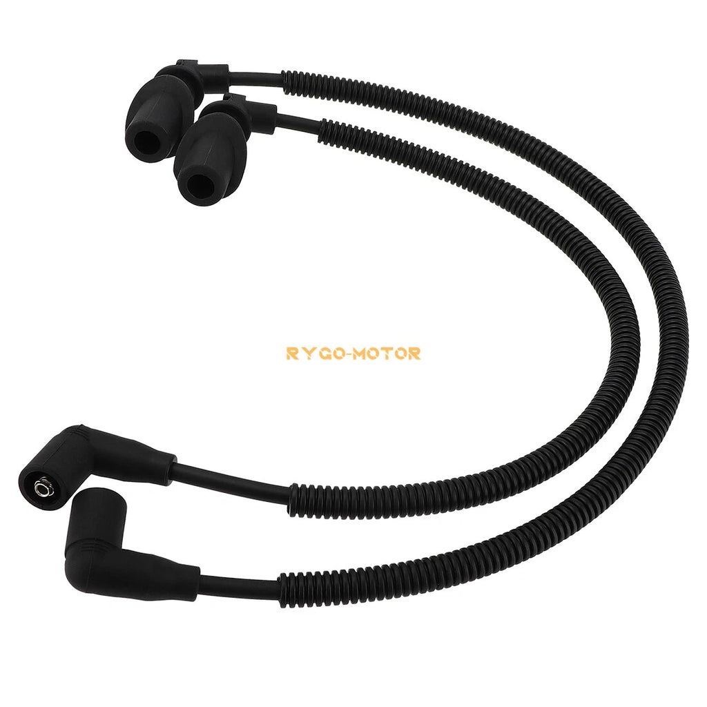2X Ignition Coil Spark Plug Cap & Wire for Polaris Sportsman 700 800 (2002–2008) 4012439