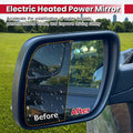 Heated Side Power Mirrors w/ Turn Signal & Puddle Light for Ford Explorer (2016–2019)