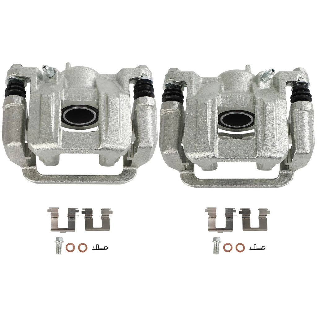 Set of 2 Rear Brake Calipers with Bracket for Honda Odyssey (2011–2017)