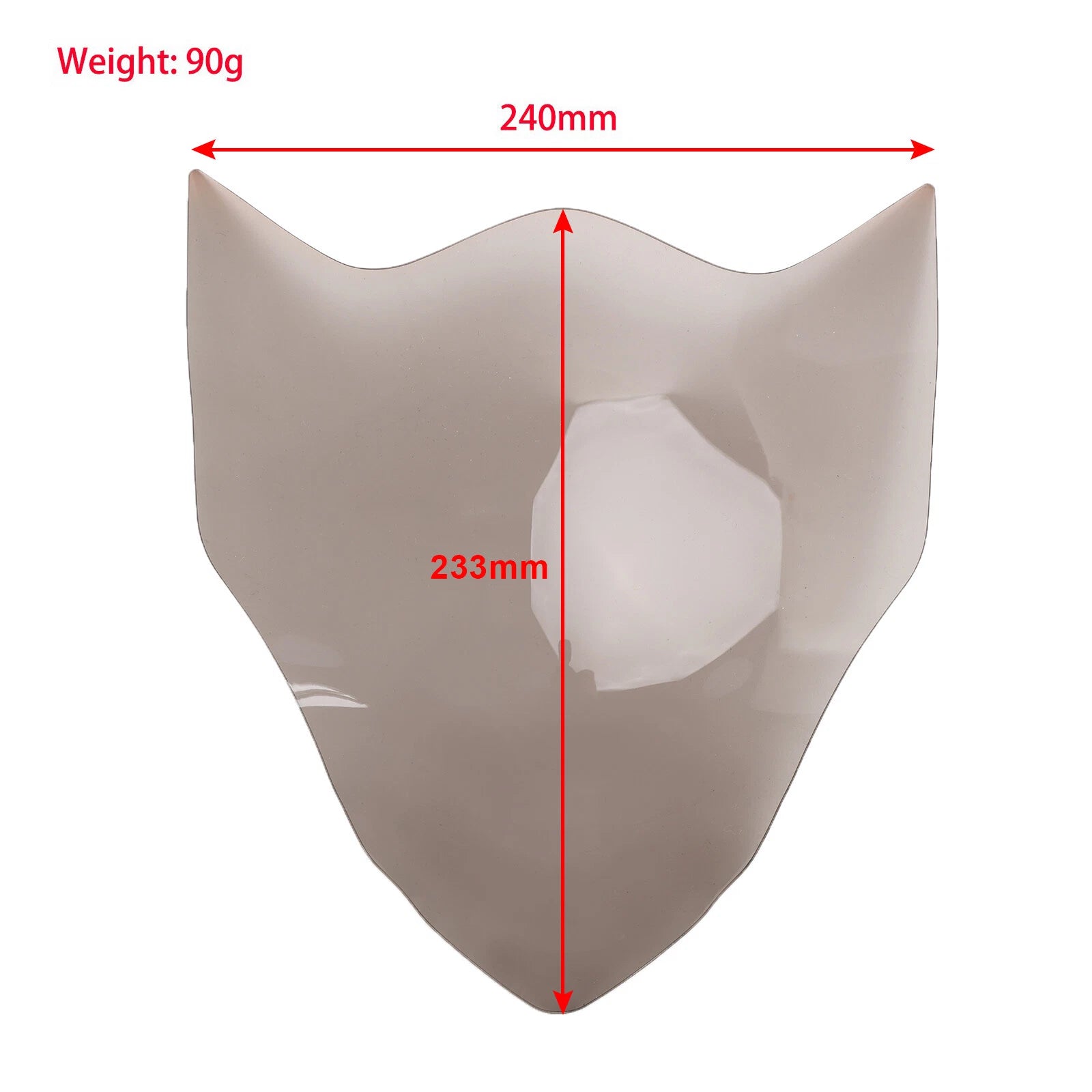 Front Headlight Lens Protection Cover Smoke for Suzuki GSX-R 600 (2014–2020)