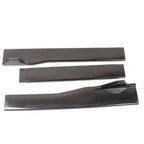 Universal Car Side Skirt Extension Body Kit Lip Splitters (89.5")
