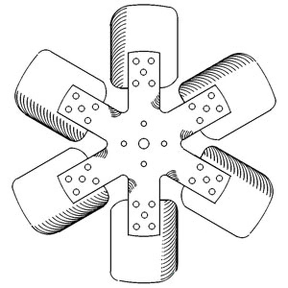6 Blade Fan for Ford New Holland 2000-4100 (D0NN8600AA)