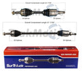 Set of 2 Front CV Axle Shafts for Chevrolet Cruze (2012) - SurTrack
