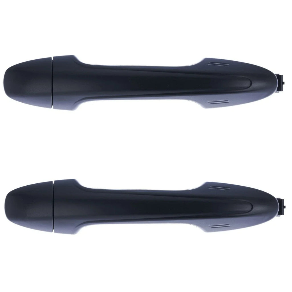 2 x Rear LH+RH Black Door Handle W/Smart Key for Toyota Hilux (2015–2020)