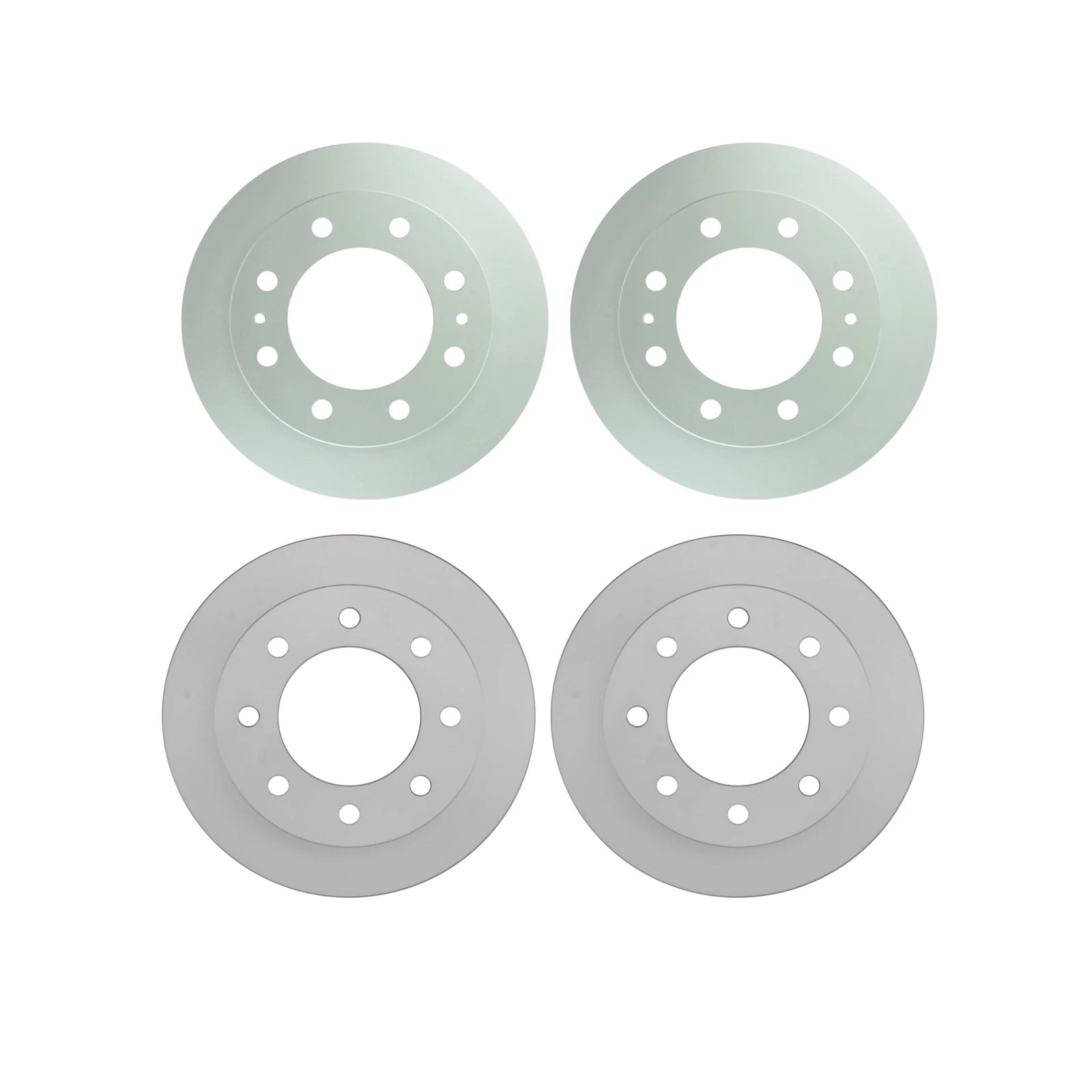 Disc Brake Rotors Kit for Chevy GMC (324.8mm Front, 330mm Rear)