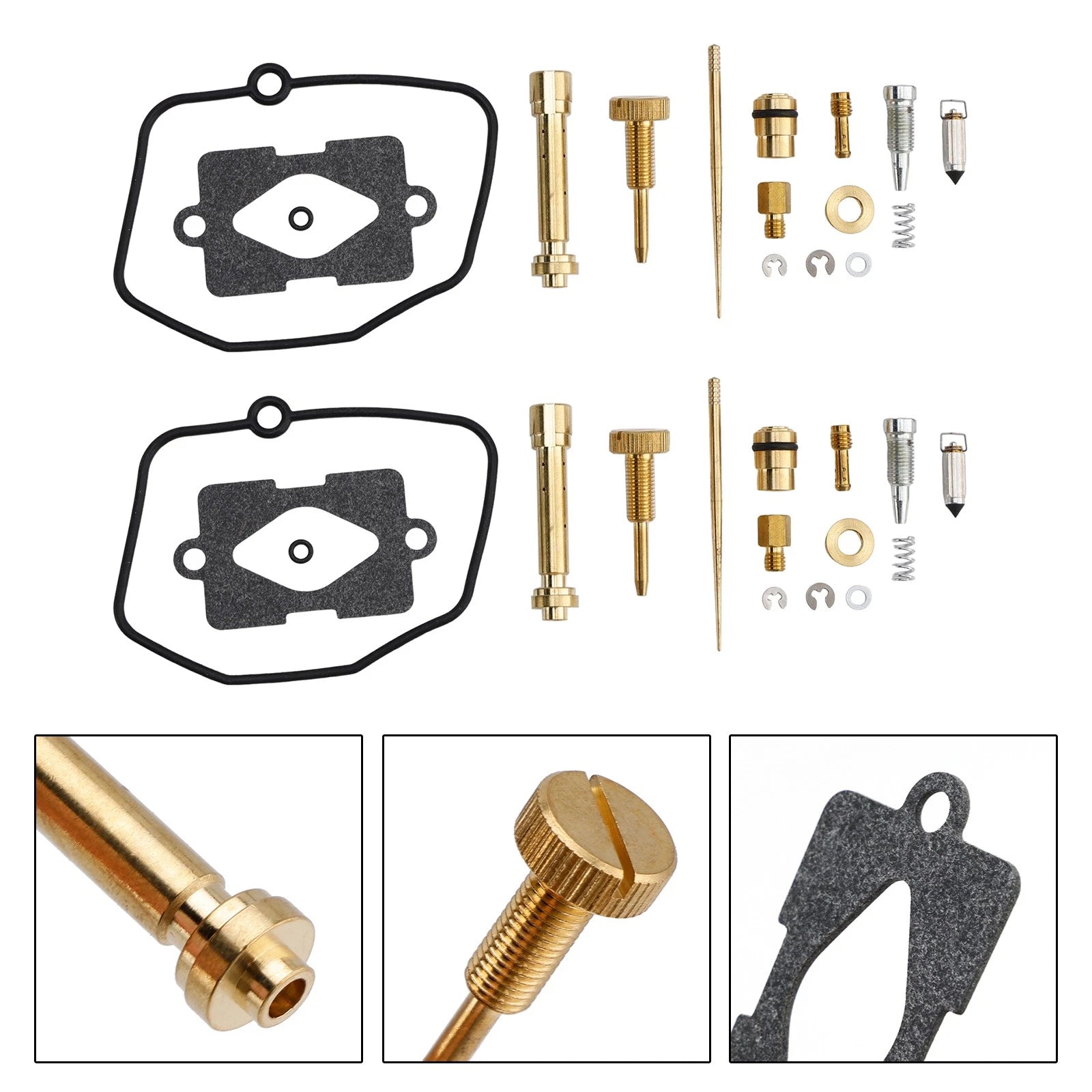2X Carburetor Rebuild Repair Kit for Yamaha TZR250R (1989–1990)