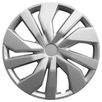 4pc Hubcaps Wheel Covers 15 Inch Replacement for Nissan Versa (2014–2019)