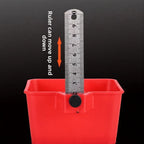 Leveling Tool with ABS Storage Box for Spirit Level Ruler (5.8x10x10 cm)