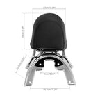 Sissy Bar Luggage Rack Pad Baseplate for Harley VROD (2002–2006)