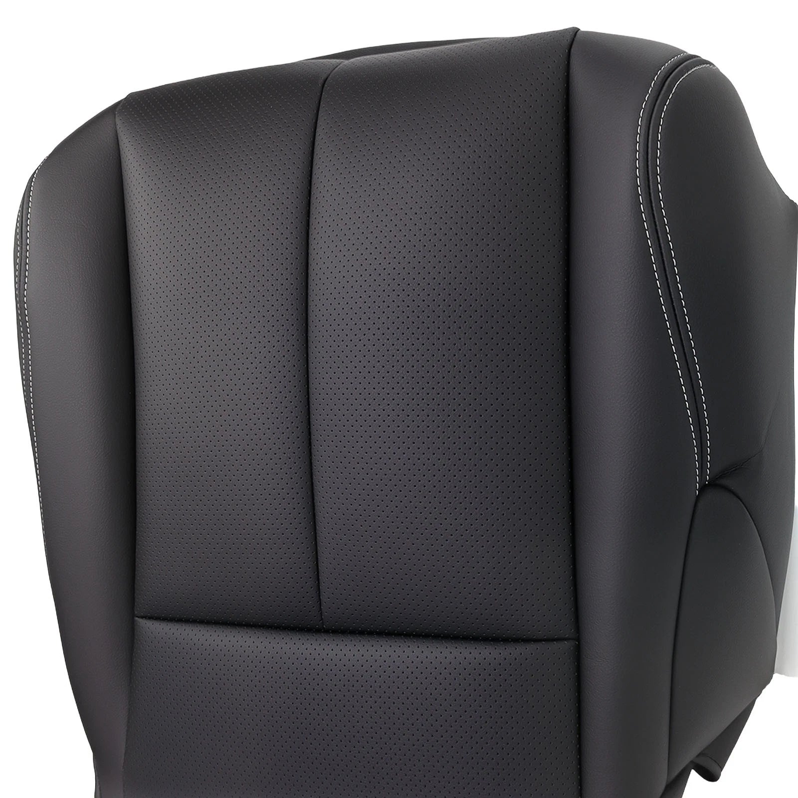 Black Driver Bottom Seat Cover for Nissan Murano (2015–2023) Leather