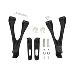 Black Footrests Footpegs for Honda CBR1000RR (2017–2025)