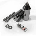 Chrome Spike Frame Sliders for Honda CBR 600 (1991–1998)