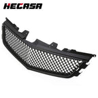 Front Bumper Upper Grille Mesh Grill for Cadillac CTS-V (2008–2014) - Black ABS