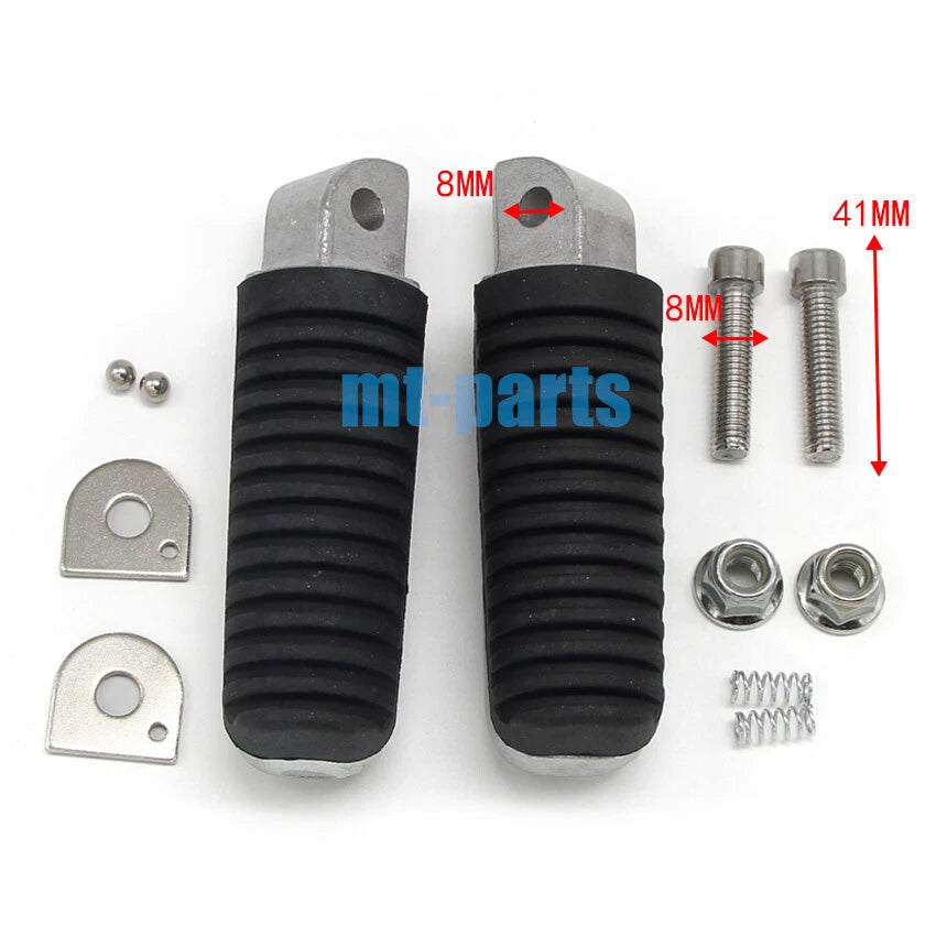 Rear Footrest Pegs for Yamaha TDR125 (1996–2002) / SRV250 (1992–1997)